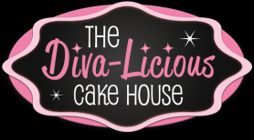 The Diva-Licious Cake House Logo