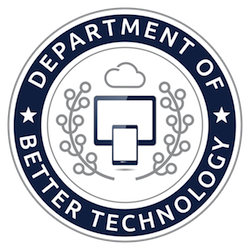 The Department of Better Technology Logo