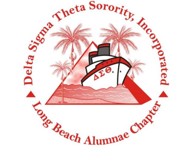 Delta Sigma Theta Sorority - Long Beach Alumnae Logo