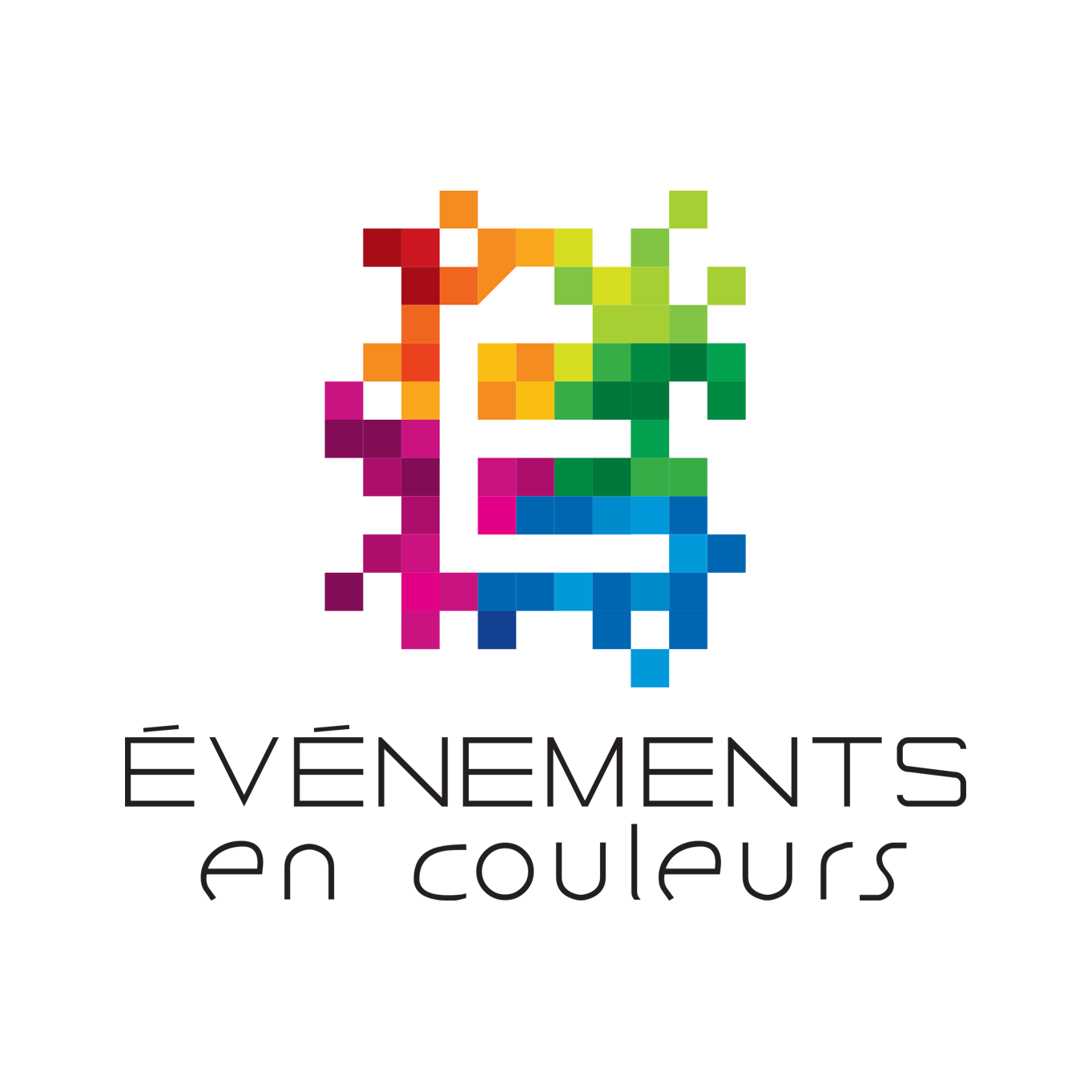 Événements en couleurs Logo