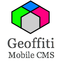 Geoffiti Mobile CMS Logo