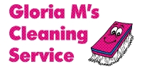 Gloria M's Cleaning Logo