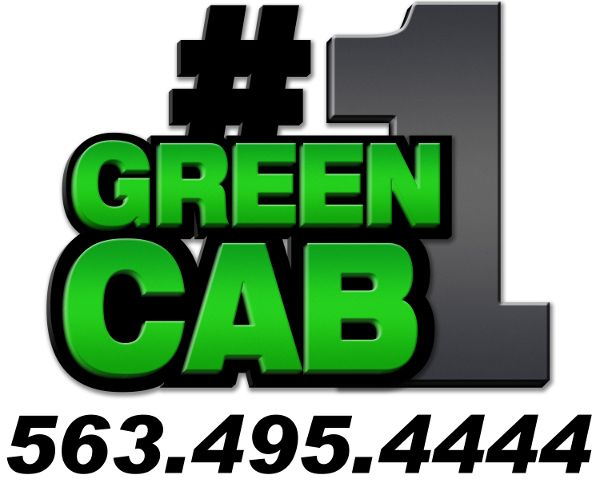 #1 Green Cab Logo