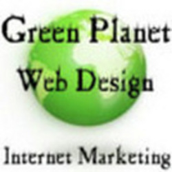 Green Planet Web Design Logo