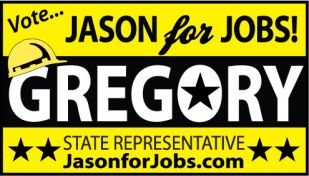 Gregory for State Representative Logo