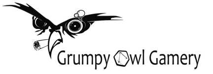 Grumpy Owl Gamery Logo