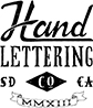 Hand Lettering Co. Logo