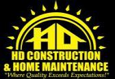 HD Construction & Home Maintenance Logo