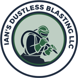 Ian’s Dustless Blasting LLC Logo