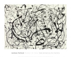 Jackson Pollock Prints and Paintings Logo