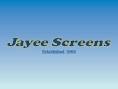 jayeescreens Logo