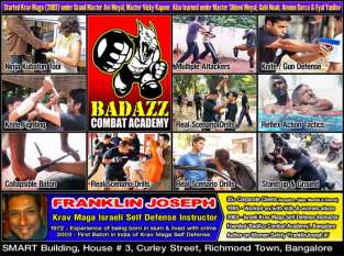 BadAzz Combat Academy: Krav Maga Self Defense Logo