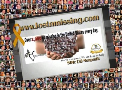 LostNMissing, Inc Logo
