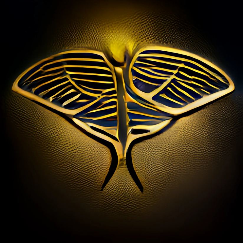 Luna Gold Art Logo