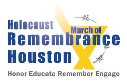 March of Remembrance Houston Logo