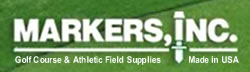 Markers, Inc. - Athletic & Golf Course Supplies Logo