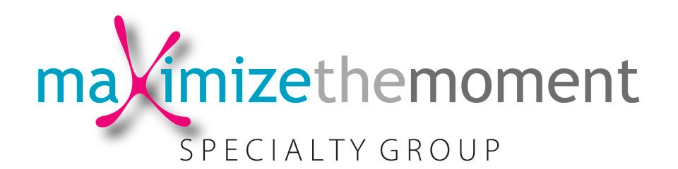Maximize the Moment Specialty Group Logo