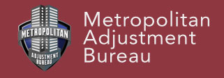 Metropolitan Adjustment Bureau Logo