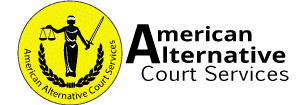 American Alternative Court Services, LLC Logo