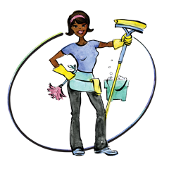 Ms. Clean Janitorial Services, LLC Logo