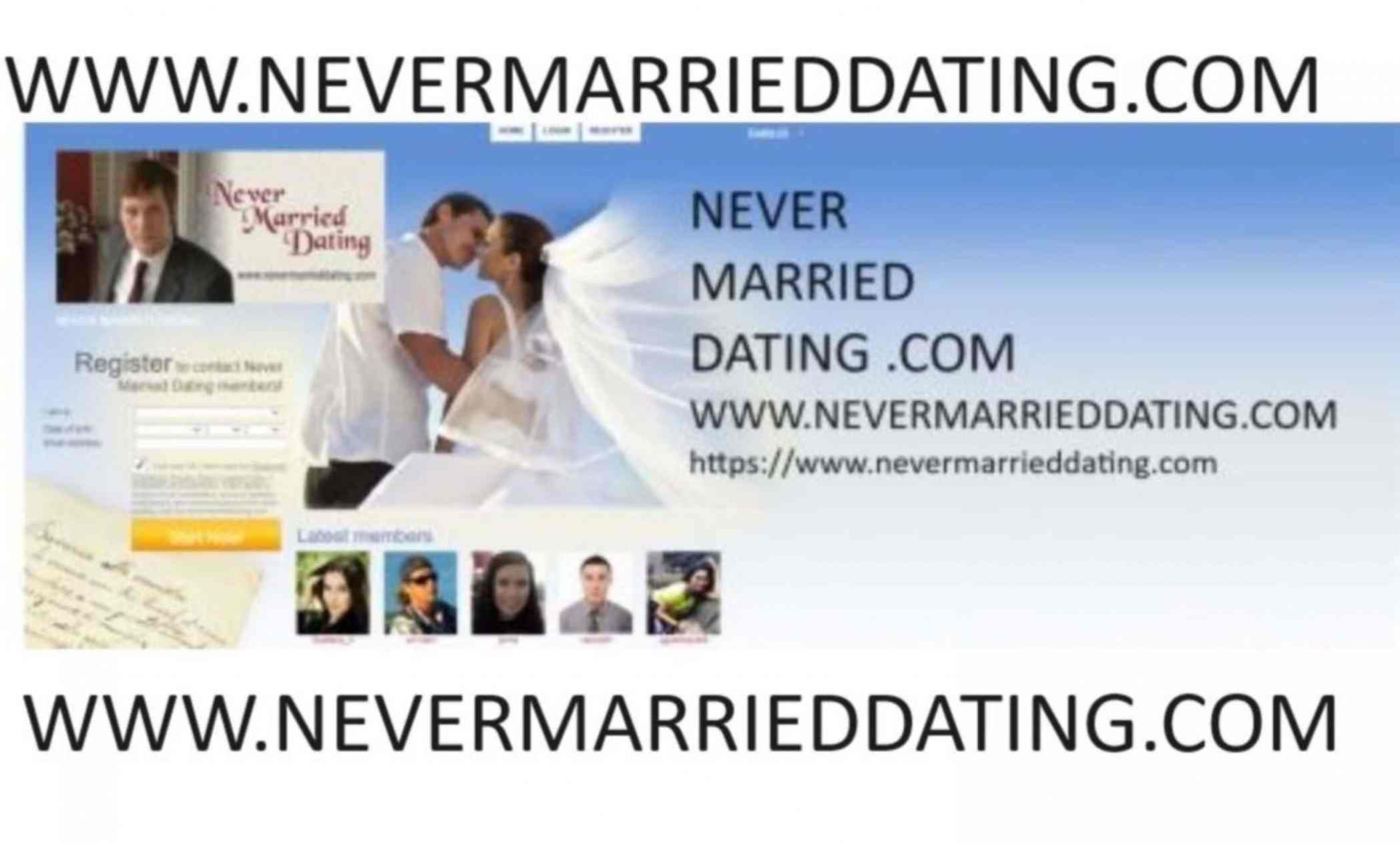 never married dating .com Logo