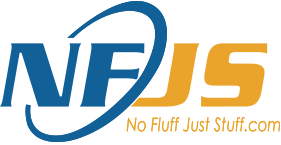 No Fluff, Just Stuff Java Software Symposiums Logo