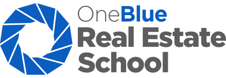 OneBlue Real Estate School Logo