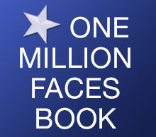 One Million Faces Book Logo