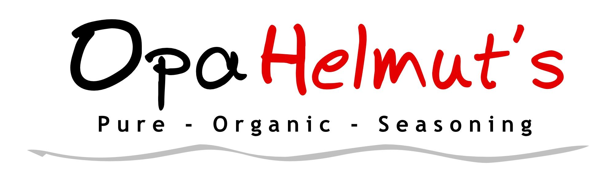 Opa Helmut's Pure Organic Seasonings Logo