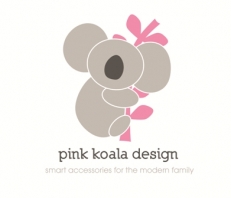 Pink Koala Design Logo
