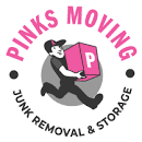 Pinks junk Removal Logo