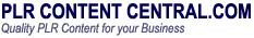 PLR Content Central.com Logo