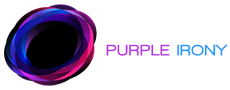 Purple Irony Logo