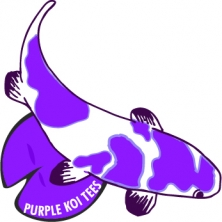 Purple Koi Tees Logo