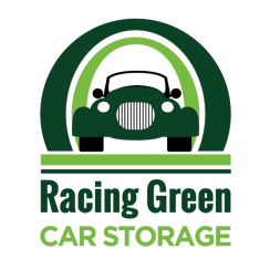 Racing Green Car Storage Logo