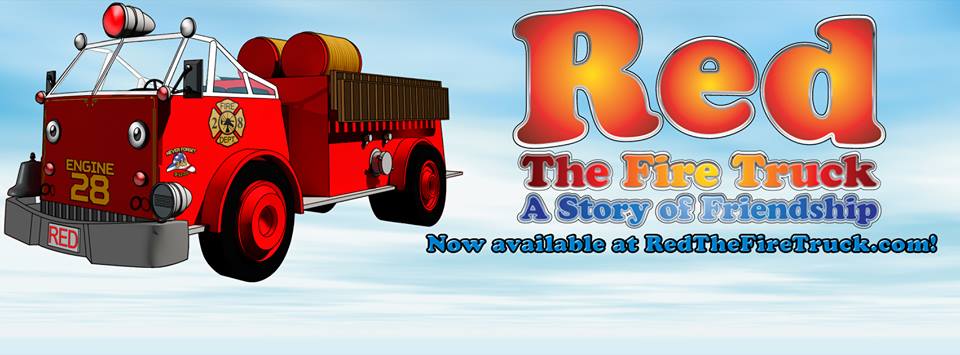 red_the_fire-truck Logo