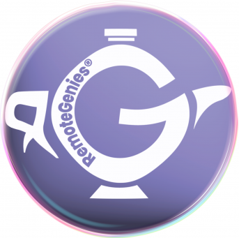 RemoteGenies, LLC. Logo