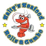 Salty's Seafood Rolls & Gumbo Logo