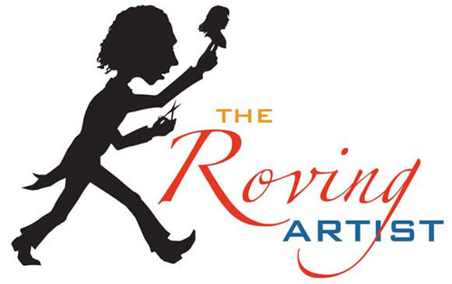 The Roving Artist Logo