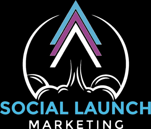 Social Launch Marketing Logo