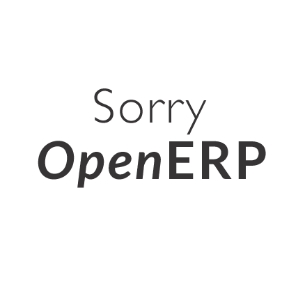 Sorry OpenERP Logo