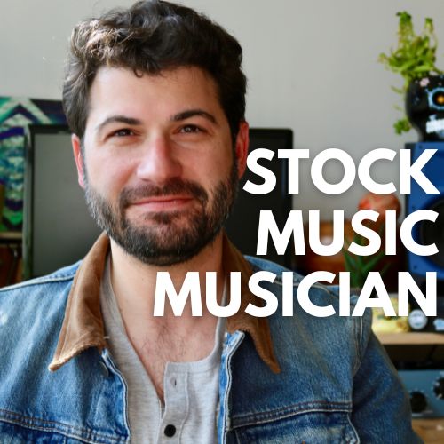 Stock Music Musician Logo
