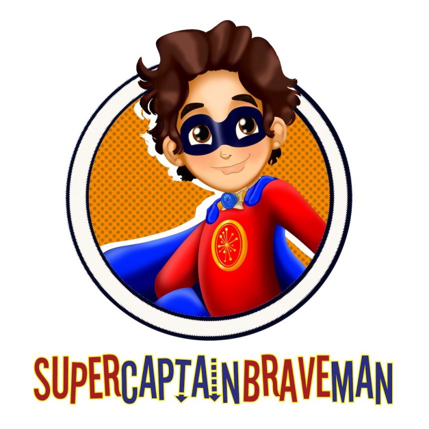 SuperCaptainBraveMan Logo