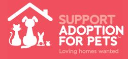 Support Adoption For Pets Logo
