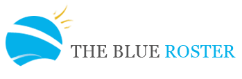 The Blue Roster Logo