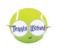 The Tennis Wizard Logo