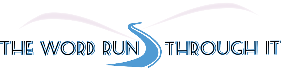 The Word Runs Through It Logo