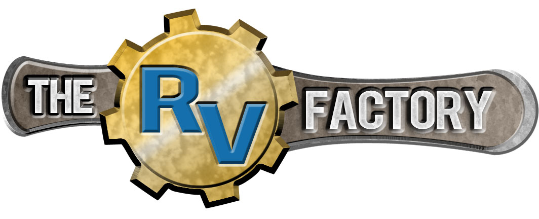 The RV Factory Logo