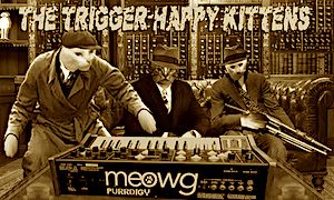 The Trigger-Happy Kittens Logo