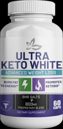Ultra Keto White Logo